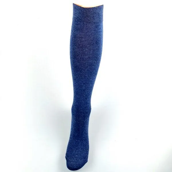 Bruno Barella Bruno Barella 3er Pack Knielange Organic Socken ohne Gummiband – Produktbild 1 von 3