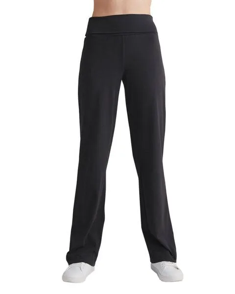 Leela Cotton Leela Cotton Damen Hose Bio Baumwolle Elasthan, Schwarz, – Produktbild 1 von 2