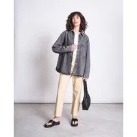 JAN N JUNE JAN N JUNE Vegane Hose aus beschichtetem Jersey – Produktbild 1 von 1