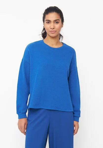 Givn Berlin Givn Berlin Sweater SAMANTHA aus recycelter Baumwolle, Blau, – Produktbild 1 von 4