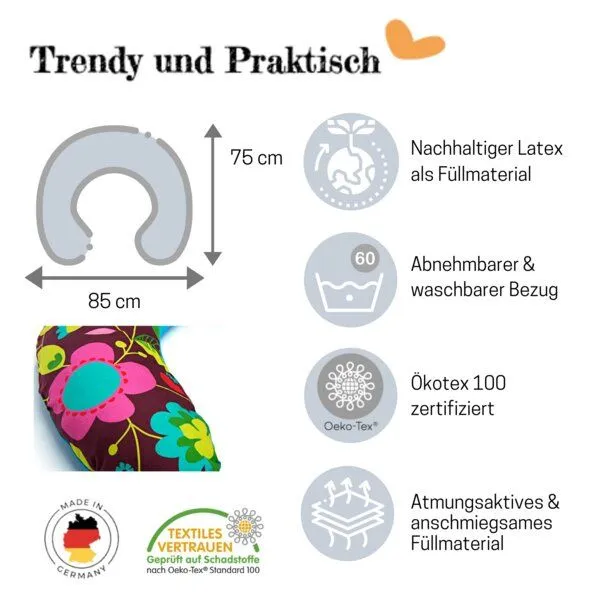 Millemarille Millemarille Nackenkissen Talalay Latex, Mexico, – Produktbild 2 von 3