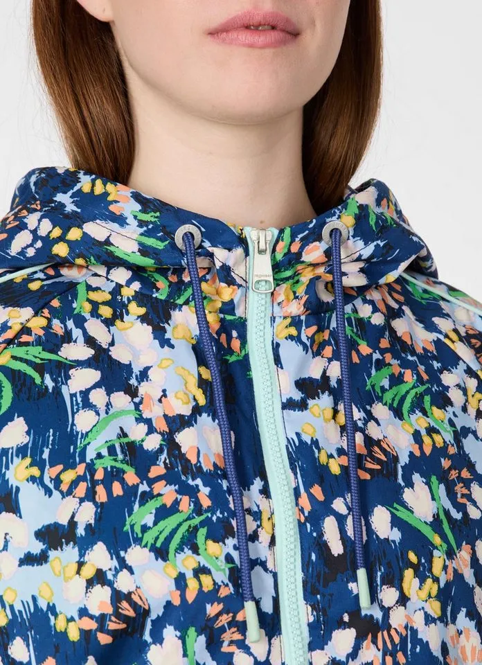 ragwear ragwear Allwetterjacke ANDRIN PRINT Aus dünnem, wasserabweisendem Material mit Print und Kontrastdetails, Blau, – Produktbild 3 von 3