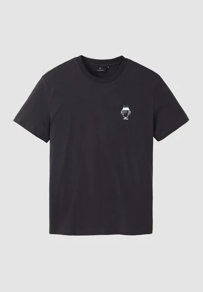 recolution Herren T-Shirt aus Bio-Baumwolle - AGAVE MOIN COFFEE - recolution, Black (schwarz), – Produktbild 1 von 1