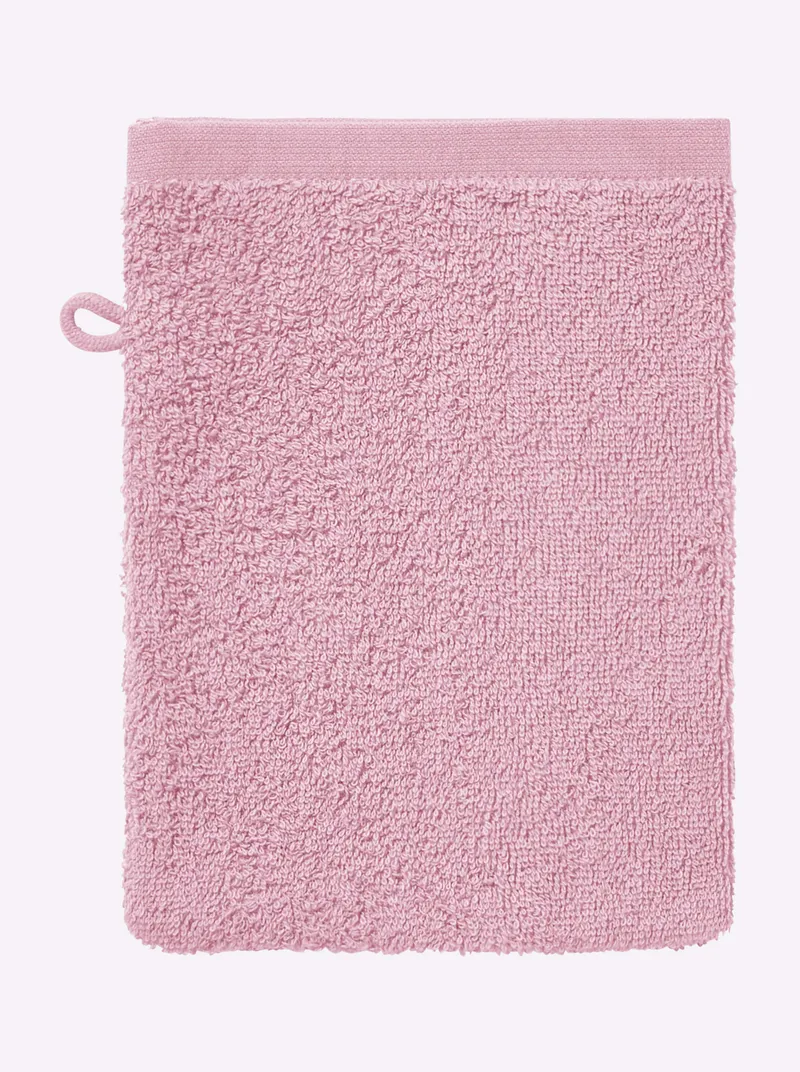 wäschepur Handtuch rosé, Rosé, – Produktbild 1 von 3