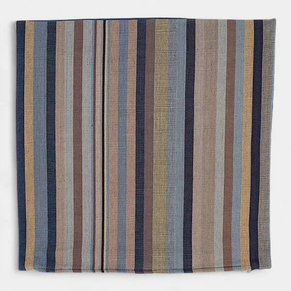 Dragolina Dragolina Kissenbezug- ca. 47x48cm mit Webstoffen der Pwo Karen, Dove blue/jeansblau, – Produktbild 3 von 3
