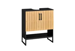 SoBuy Waschbeckenunterschrank BZR202 Waschbeckenunterschrank 60 cm breit, Badezimmerschrank, Unterschrank – Produktbild 1 von 1