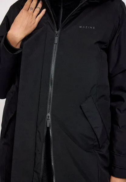 Mazine Mazine Functional Padded Parka - aus recyceltem Polyester, Black (schwarz), – Produktbild 3 von 3
