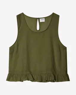 MATONA MATONA Damen vegan Top Gathered Olive – Produktbild 1 von 1
