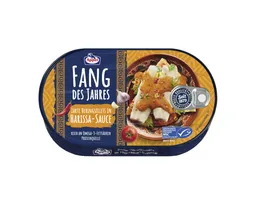 Appel Fertiggericht, Appel Fang des Jahres MSC Heringsfilets in Harissa-Sauce Packung 190g – Produktbild 1 von 1