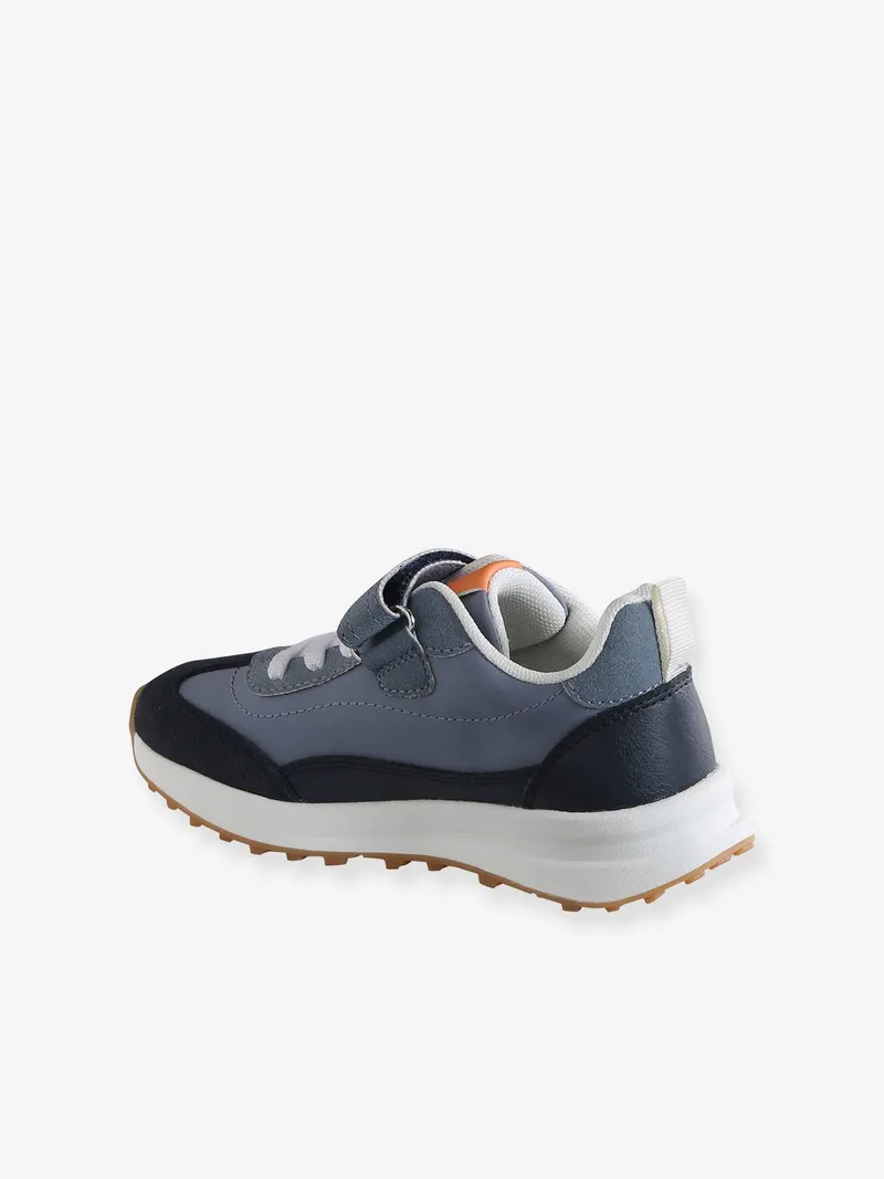 Vertbaudet Kinder Sneakers mit Anziehtrick set, Set blau, – Produktbild 3 von 4