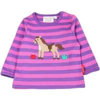 Toby Tiger Baby und Kinder Langarmshirt Pferdchen Gr.92 – Produktbild 1 von 1