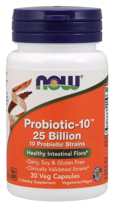 Now Foods Now Foods Probiotikum -10™ 30 Kapseln – Produktbild 1 von 1