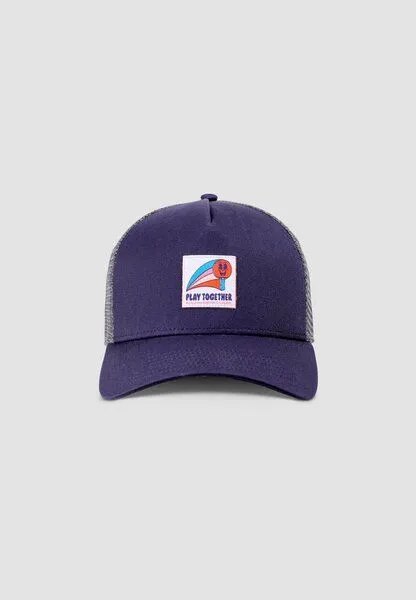 recolution recolution Herren Cap - Mesh PLAY TOGETHER, Eclipse blue (blau), – Produktbild 3 von 3