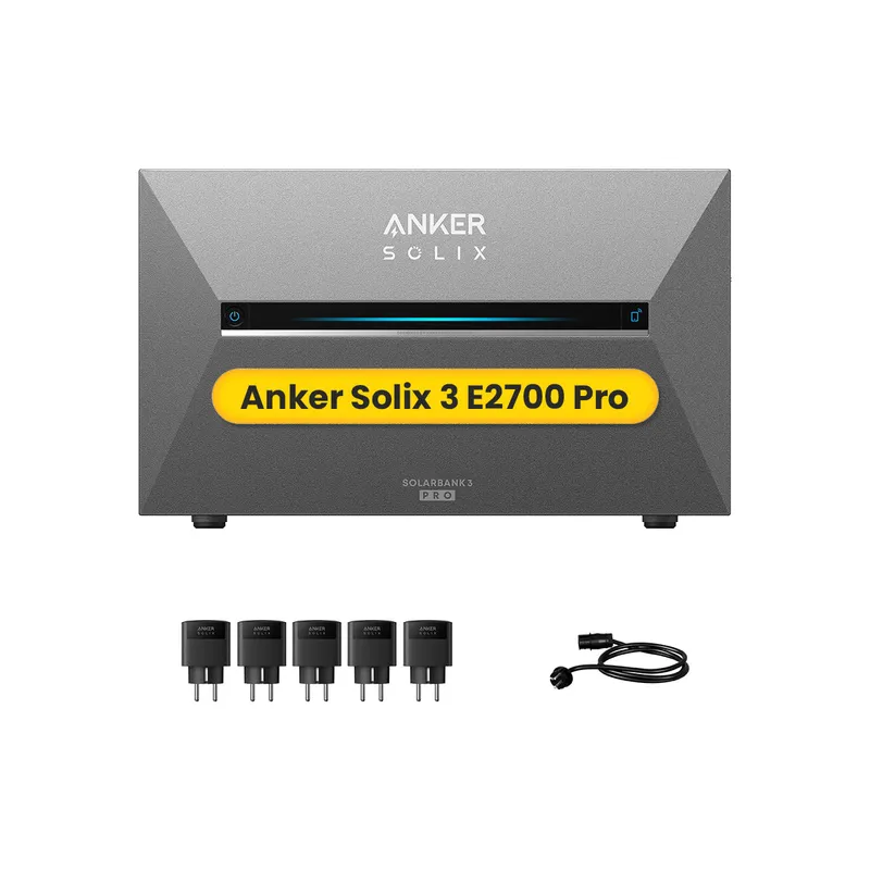 Anker Anker SOLIX Solarbank 3 E2700 Pro All-in-One Speicher für Balkonkraftwerk, by Powerness - 2.7kWh / 5 x Smart Plug / Selbstabholung – Produktbild 1 von 1