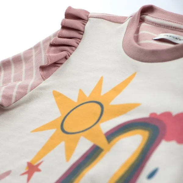 Marraine Kids Marraine Kids Langarmshirt Sunny Rainbow – Produktbild 2 von 3