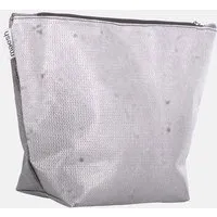 maesh maesh Kosmetiktasche / Kabeltasche aus recycelten Material, Graubraun, – Produktbild 1 von 1