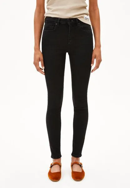 ARMEDANGELS ARMEDANGELS TILLAA Damen Skinny Jeans Mid Waist Bio-Baumwoll Mix X-Stretch, Blue, – Produktbild 5 von 8