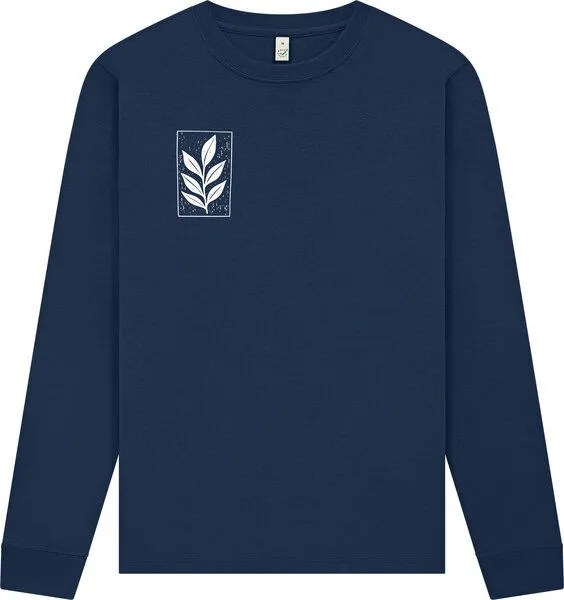 ilovemixtapes ilovemixtapes Der Zweig Herren Longsleeve, French navy (dunkelblau), – Produktbild 1 von 2