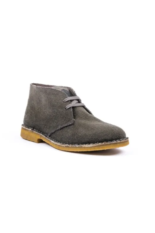 Risorse Future Risorse Future Herren vegan Desert Boots Anthrazit, Dunkelgrau, – Produktbild 1 von 3