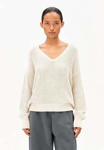 ARMEDANGELS ARMEDANGELS LINEN BLEND Damen Pullover aus Leinen-Mix, Undyed, – Produktbild 1 von 4