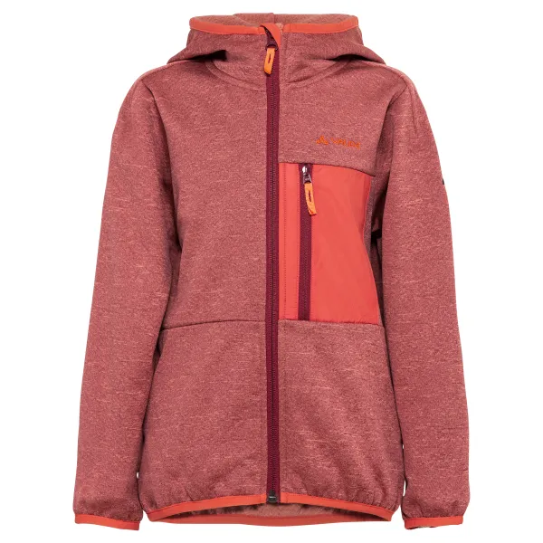 Vaude Fleece mit Kapuze Kind VAUDE Kikimora, Rot, – Produktbild 1 von 1