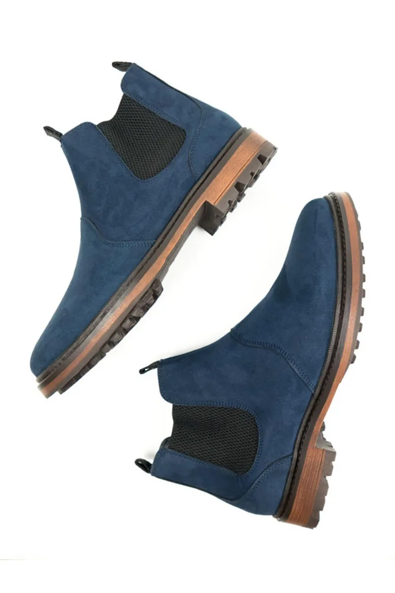 Will's Vegan Store Will's Vegan Store Damen vegan Chelsea Boots Continental Dunkelblau, Dunkelblau, – Produktbild 1 von 2