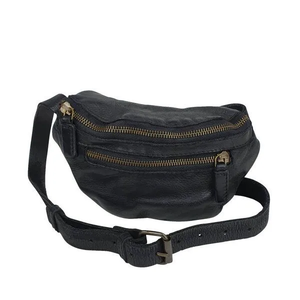 manbefair manbefair Unisex Gürteltasche Lovis, Schwarz, – Produktbild 1 von 4