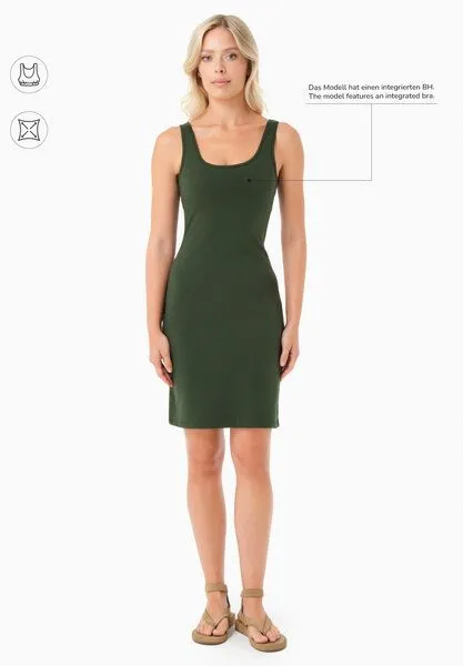 ORGANICATION ORGANICATION DARRIA | Kleid aus Bio-Baumwolle, Amazonas green, – Produktbild 2 von 4