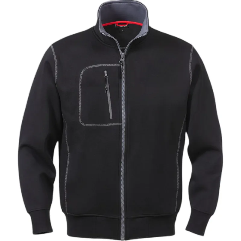 Fristads Pullover Fristads 1747 DF, Schwarz, – Produktbild 1 von 1