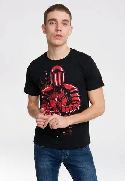 LOGOSH!RT LOGOSH!RT Star Wars - Praetorian Guard - T-Shirt - Organic Cotton, Schwarz, – Produktbild 3 von 4