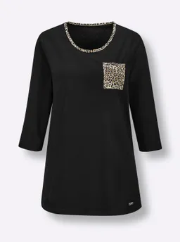 feel good Longshirt schwarz – Produktbild 1 von 1