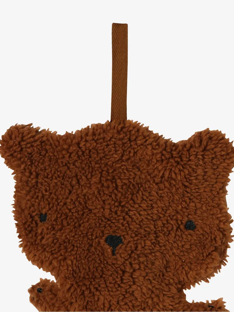 Vertbaudet Baby Schnullerkette mit Schmusetier pekannuss, Pekannuss, – Produktbild 4 von 4