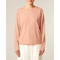 YTWOO YTWOO Basic Damen Langarmshirt aus 100% Biobaumwolle, Gelborange, – Produktbild 1 von 1