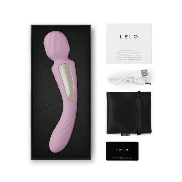 LELO LELO SWITCH Doppelseitiger Stabvibrator für Frauen mit Bluetooth-App und 12 Lustmodi, Rosa, – Produktbild 2 von 4
