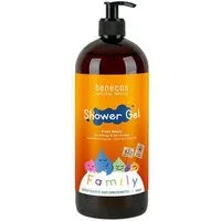 Benecos benecos Naturkosmetik - Duschgel - Family Size Bio-Mango & Bio-Orange – Produktbild 1 von 1