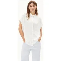ARMEDANGELS ARMEDANGELS ZONYAA - Damen Bluse Relaxed Fit aus LENZING ECOVERO Viskose, Off white, – Produktbild 1 von 1