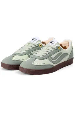 Genesis Genesis Damen vegan Sneaker G-Volley Einfarbig Grünlich – Produktbild 1 von 1