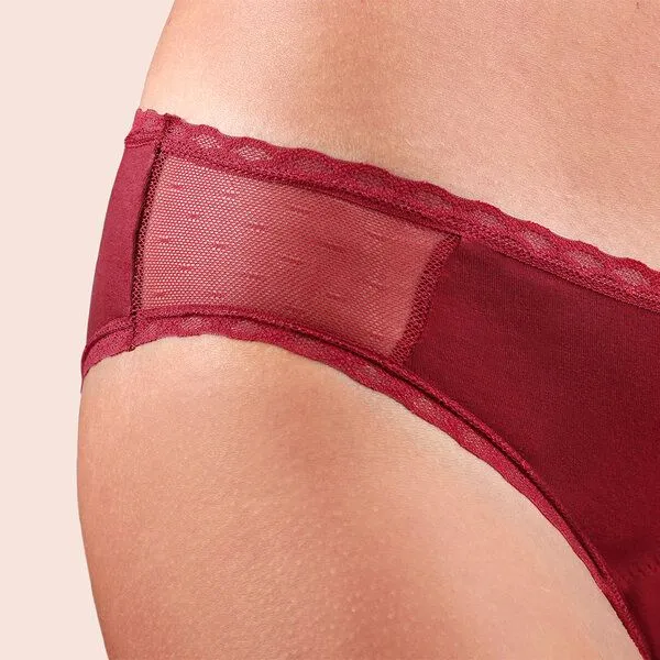 Taynie Ultra Periodenunterwäsche Biozidfrei 60°C Taynie Lady Ultra, Bordeaux, – Produktbild 4 von 4