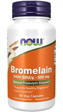 Now Foods Now Foods Bromelain 500 mg 60 Kapseln – Produktbild 1 von 1