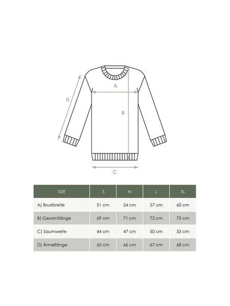 FUXBAU FUXBAU Männer Merino Strickpullover, Braunmeliert, – Produktbild 1 von 4