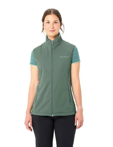 Vaude VAUDE Weste Women's Everhike Softshell Vest, Agave, – Produktbild 3 von 4