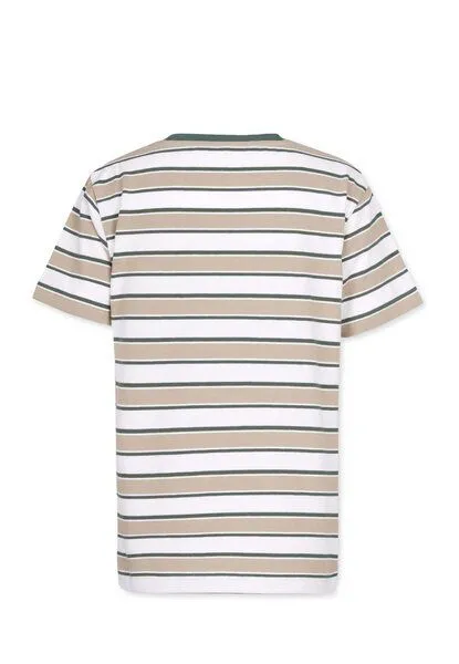 Band of Rascals Band of Rascals Dual Stripe T-Shirt, Clay-cilantro-green, – Produktbild 4 von 4