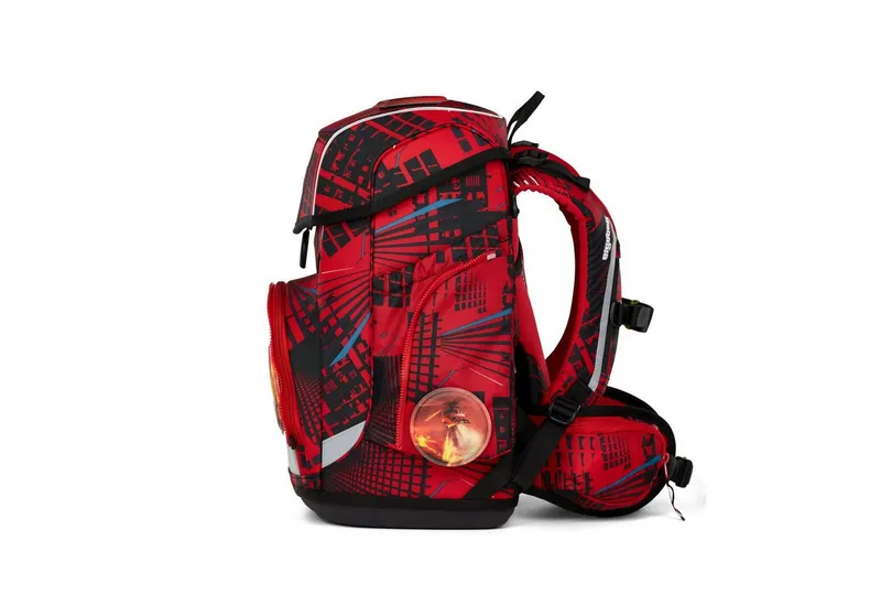 Ergobag Ergobag Schulranzen ergobag cubo Schulranzen-Set AlarmBärreitschaft, Rot, – Produktbild 4 von 4