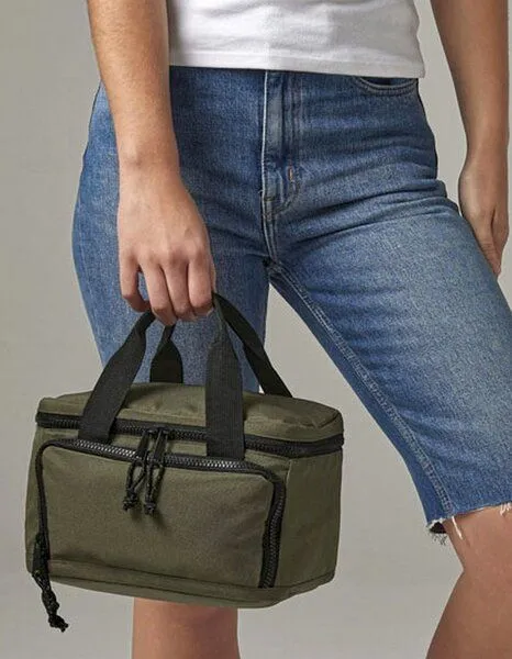 BagBase BagBase Recycelte kleine Kühltasche in 3 Farben, Grün (military), – Produktbild 1 von 2