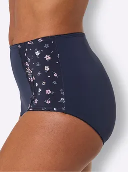 wäschepur Taillenslip marine-mauve + marine – Produktbild 1 von 1