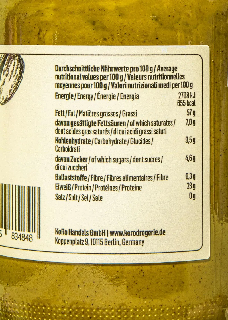 KoRo Pistazienmus 6 x 500 g – Produktbild 4 von 5