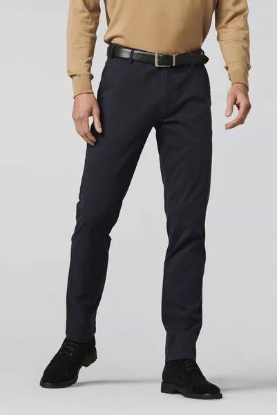 Meyer MEYER Fairtrade Baumwollchino, Blau (marine), – Produktbild 1 von 4