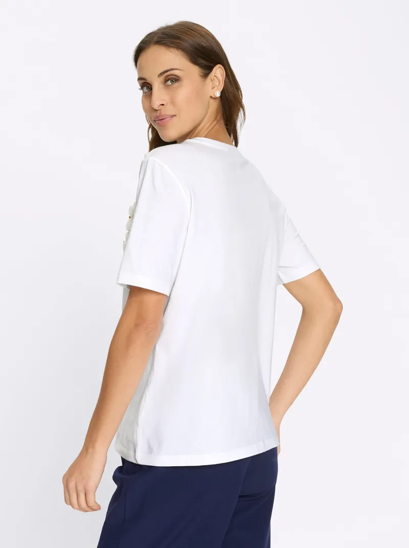 Witt Kurzarmshirt ecru, Ecru, – Produktbild 2 von 2