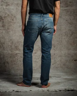 Kuyichi Kuyichi Herren vegan Jeans Jim Regular Slim Aged Indigo – Produktbild 1 von 1