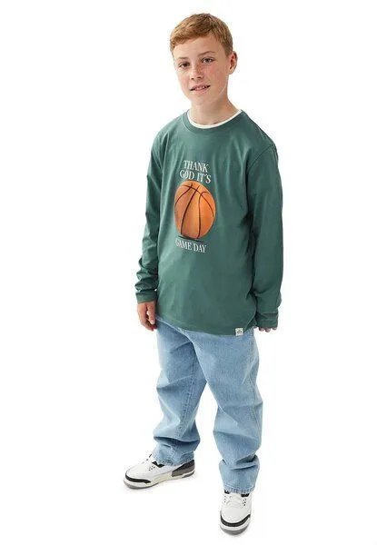Band of Rascals Band of Rascals Game Day Longsleeve, Sage, – Produktbild 4 von 4